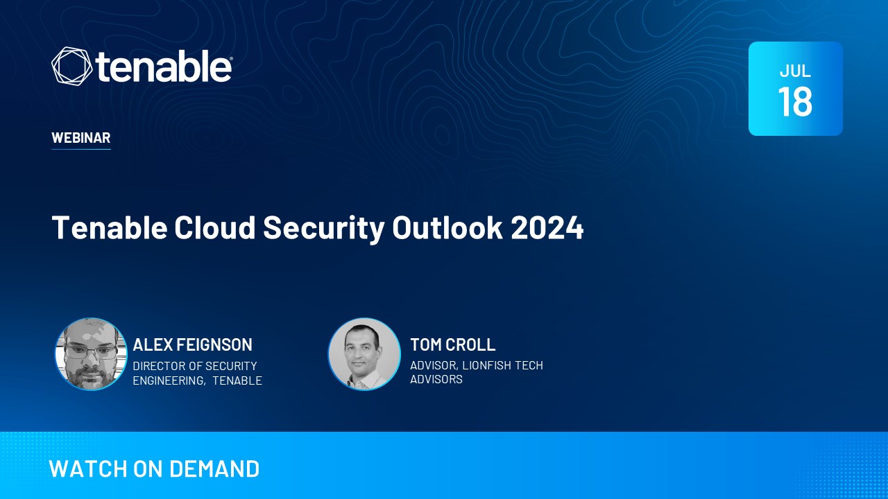 Tenable Cloud Security Outlook 2024